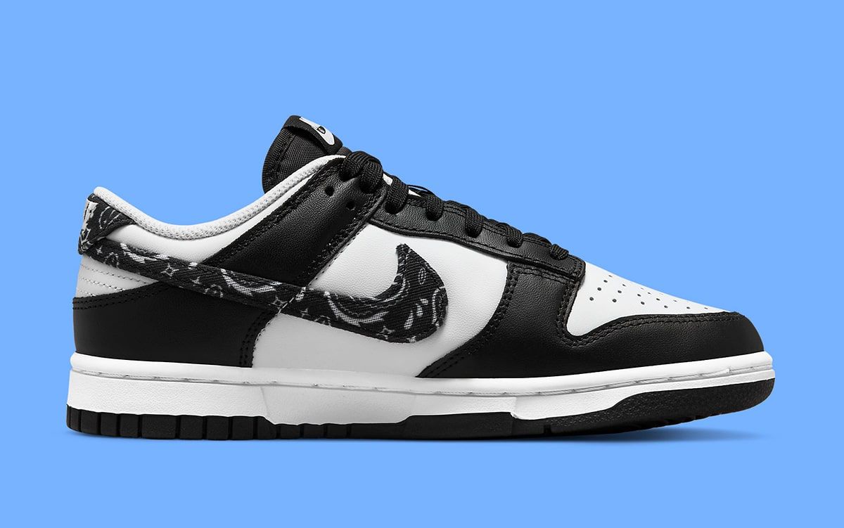 Official Images // Nike Dunk Low “Black Paisley” | House of