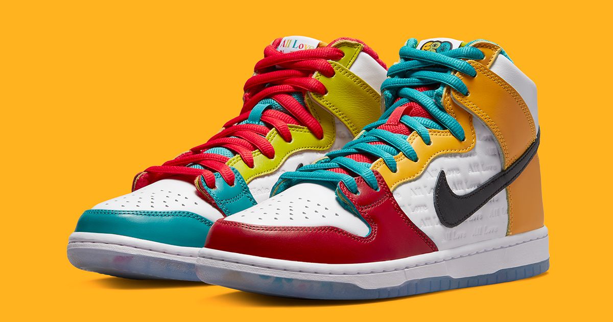 Where to Buy the froSkate x Nike SB Dunk High “All Love” | House of Heat°