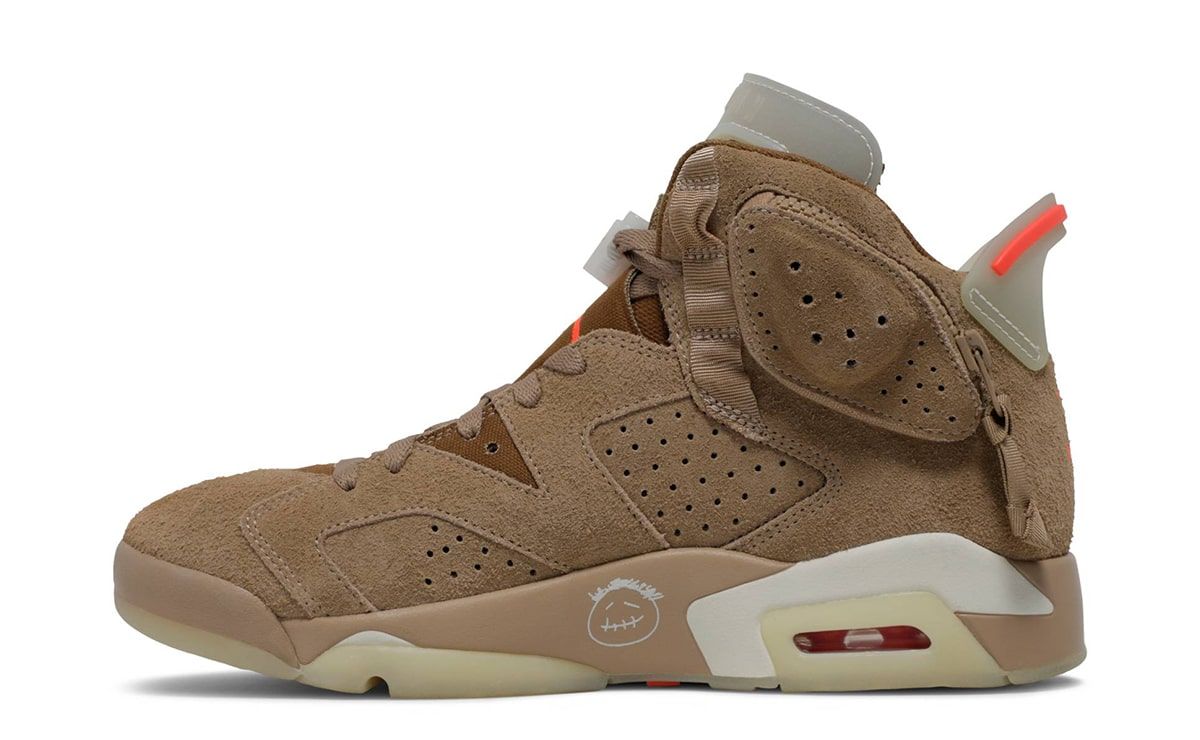 Travis Scott Air Jordan 6 British Khaki DH0690-200 Release Date - SBD