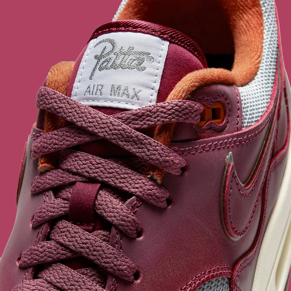 Nike air max 1 hotsell patta burgundy