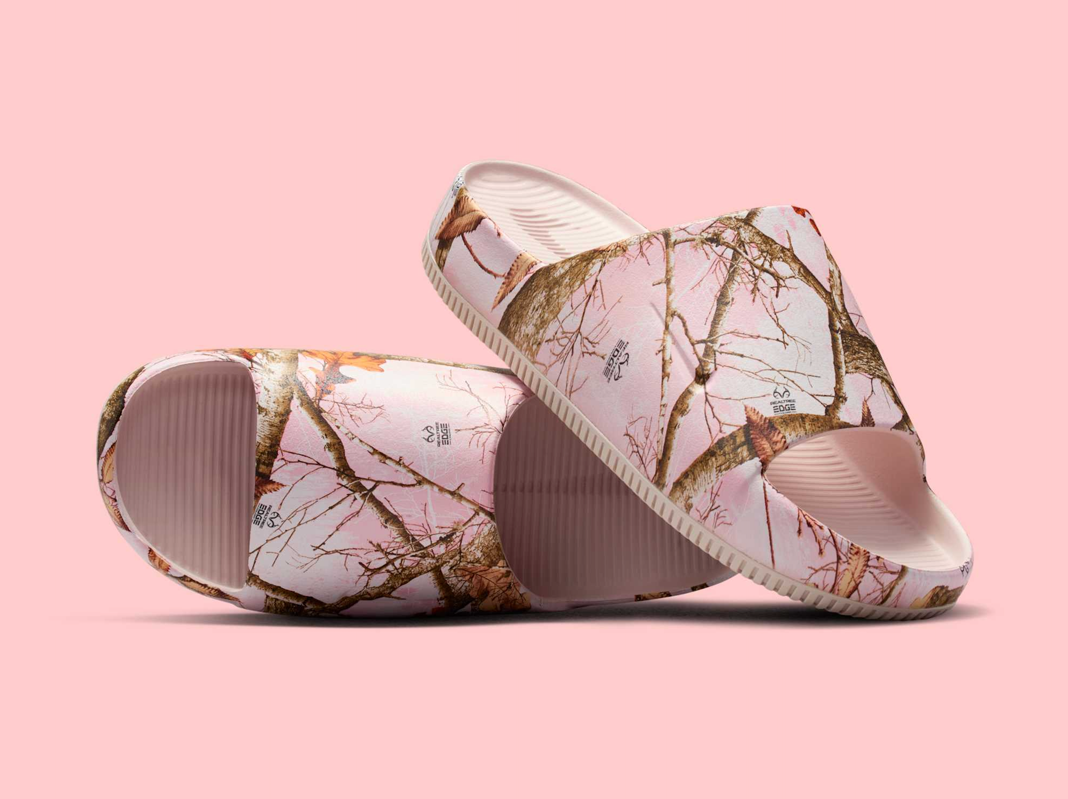 Outdoors Meets Lifestyle in the Nike Calm Slide Realtree “Silt Red”