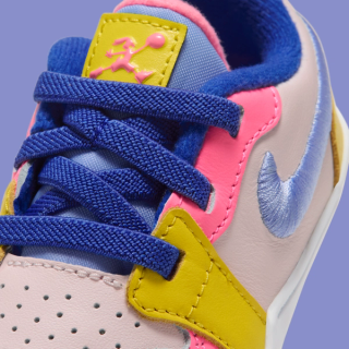 Baby's Space Jam x Jordan First 1 Shoe Box (SKU: IM5771-600). Photo via Nike.