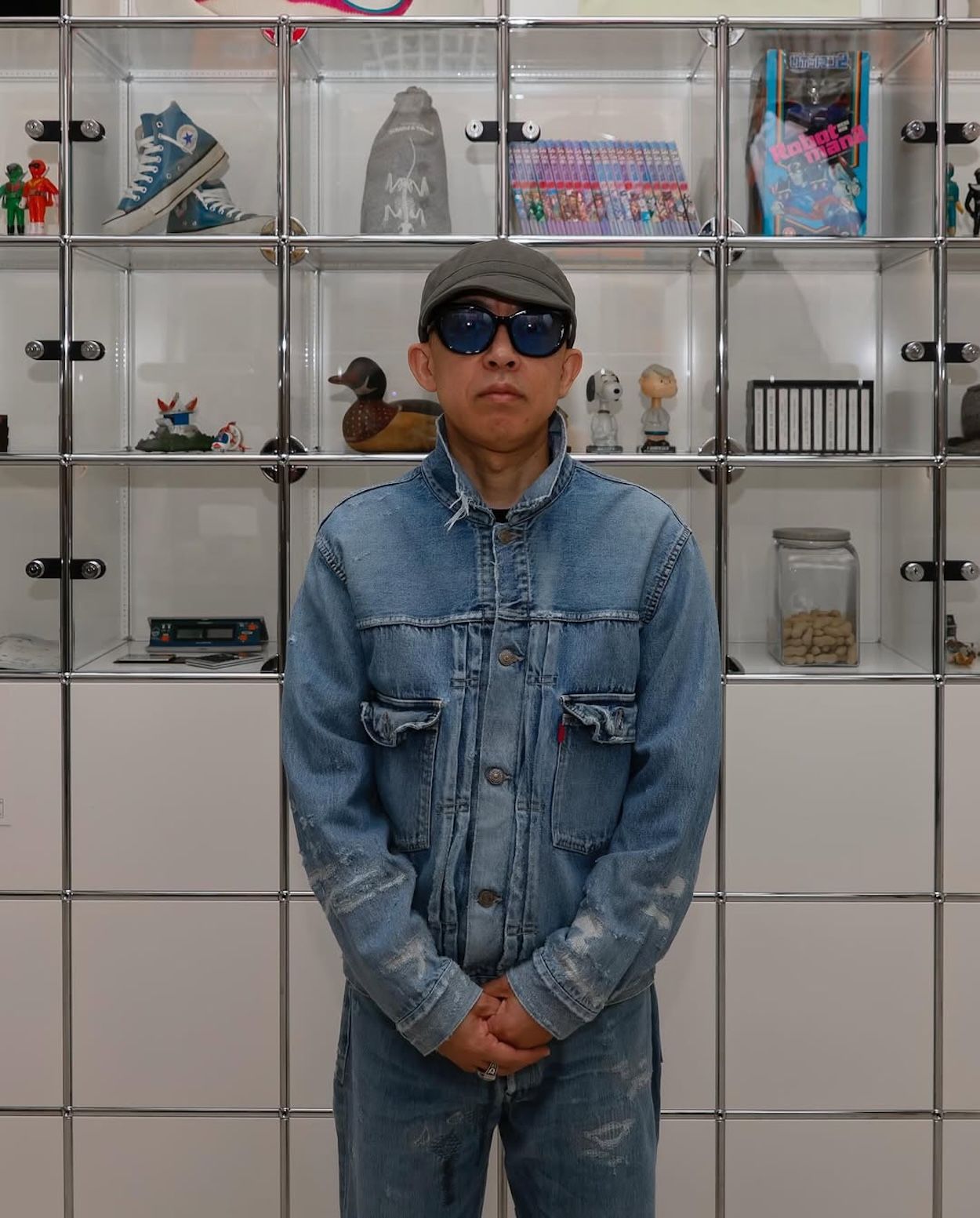 NIGO at the Design Museum. Photo via Complex.