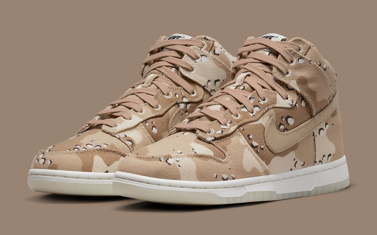 Nike dunk high “Desert store Camo”