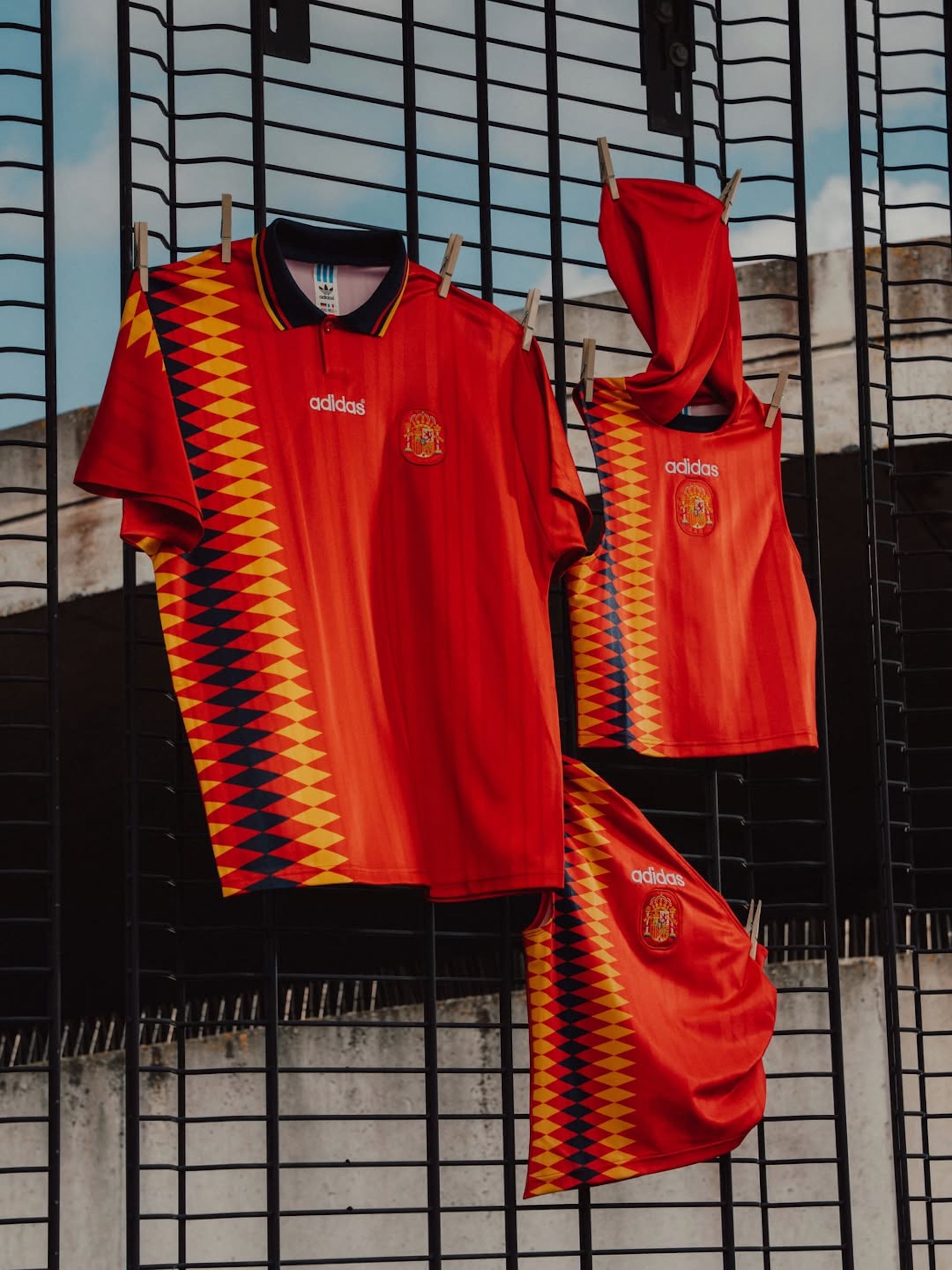Spain Bringback Jerseys. Photo via adidas.