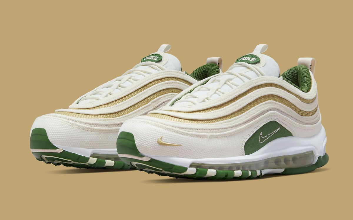 Nike air max cheap 97 green and white