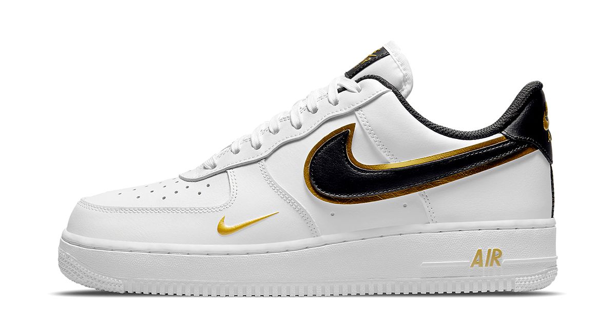 Available Now // Double Swoosh Air Force 1 in White | House of Heat°