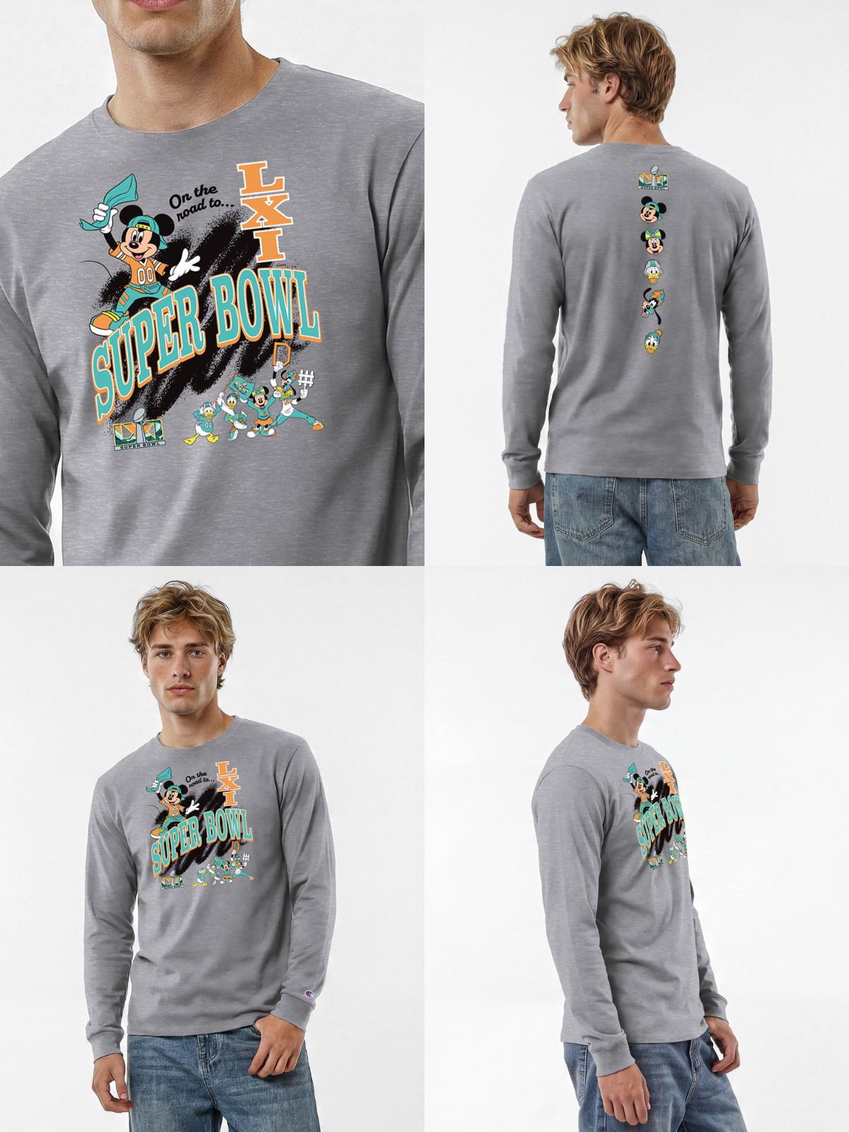 Disney x NFL Mickey & Friends Collection Launches for Super Bowl LXI ...