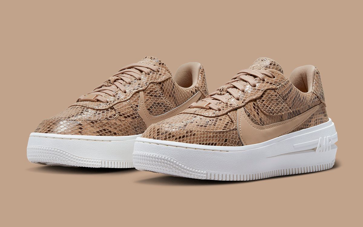 The Nike Air Force 1 PLT.AF.ORM Surfaces in Snakeskin | House of Heat°