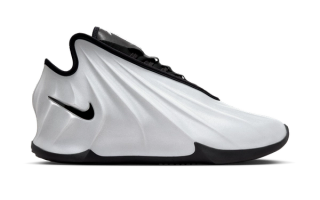 Nike G.T. Future "Metallic Silver" basketball shoe.