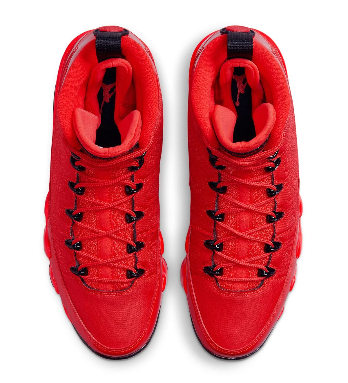 Red and white sales jordan 9 2019