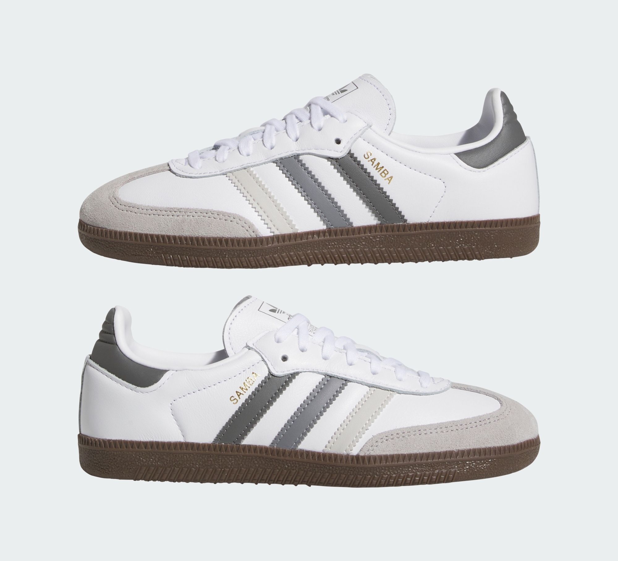 The adidas Samba OG 'White/Grey' Is for Everyday Wear | House of Heat