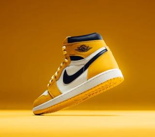 Jordan 1 yellow ochre on feet online