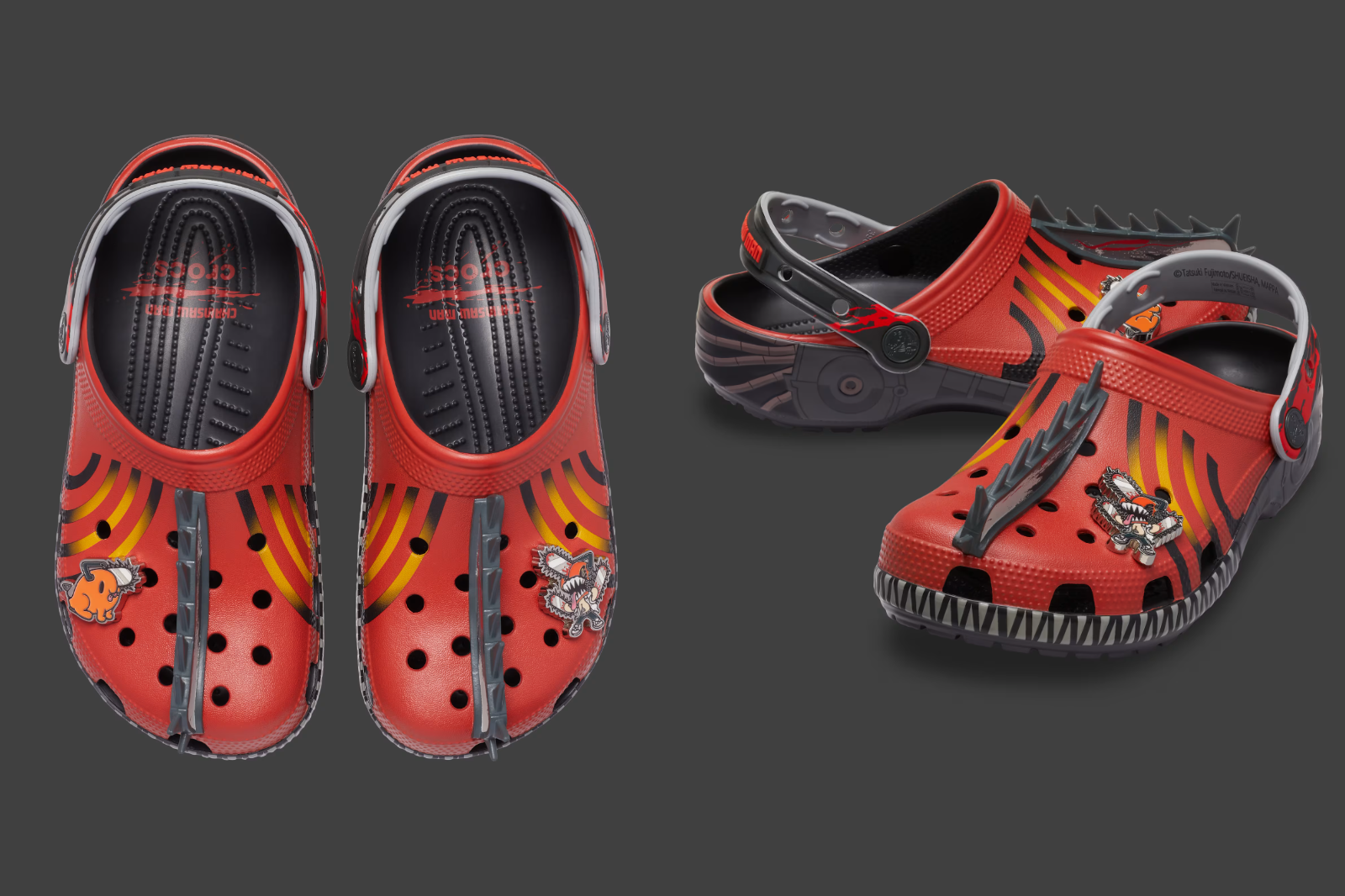 Chainsaw Man x Crocs Classic Clog (Red) (SKU: 213925-90H)