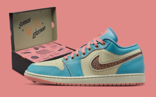 Air Jordan 1 Low "Somos Eternos" retro inspired by Día de Muertos (Day of the Dead).