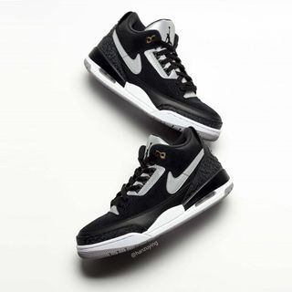 Nike Gs Jordan 1 Low Court Purple White-black Sz 3.5 New