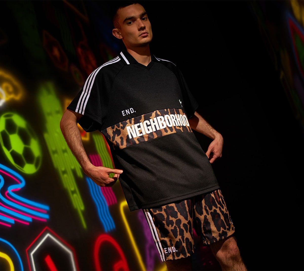 通販サイトです END. x NEIGHBORHOOD x Adidas Team Shorts | artfive