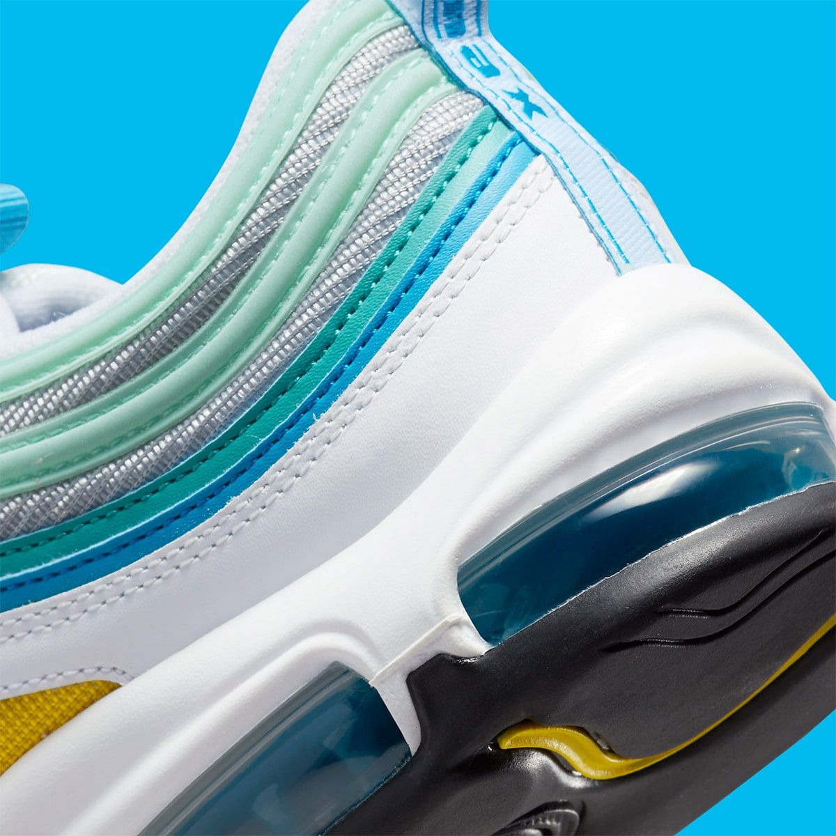 Nike Air Max 97 Shoes Mens Size 11 Multicolor Floral Insole Sneakers DQ7644-100 Air Max 97  main image 3