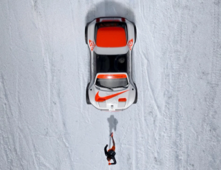 Nike ACG Puts Runner vs Buggy in Snow Race