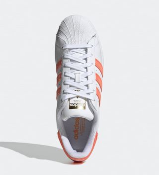 adidas Basics superstar corduroy white orange h00207 5