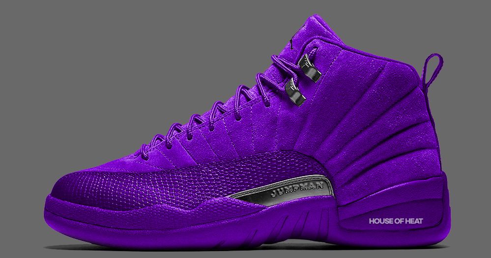 Purple ice sale 12s jordans