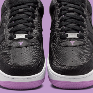 Men's Nike Kobe Air Force 1 "Black/Light Purple" Protro (SKU: IB0018-007). Photo via Nike.
