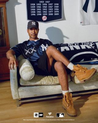 KAWS x MLB New York Yankees Collection. Photo via Complex & Fanatics.