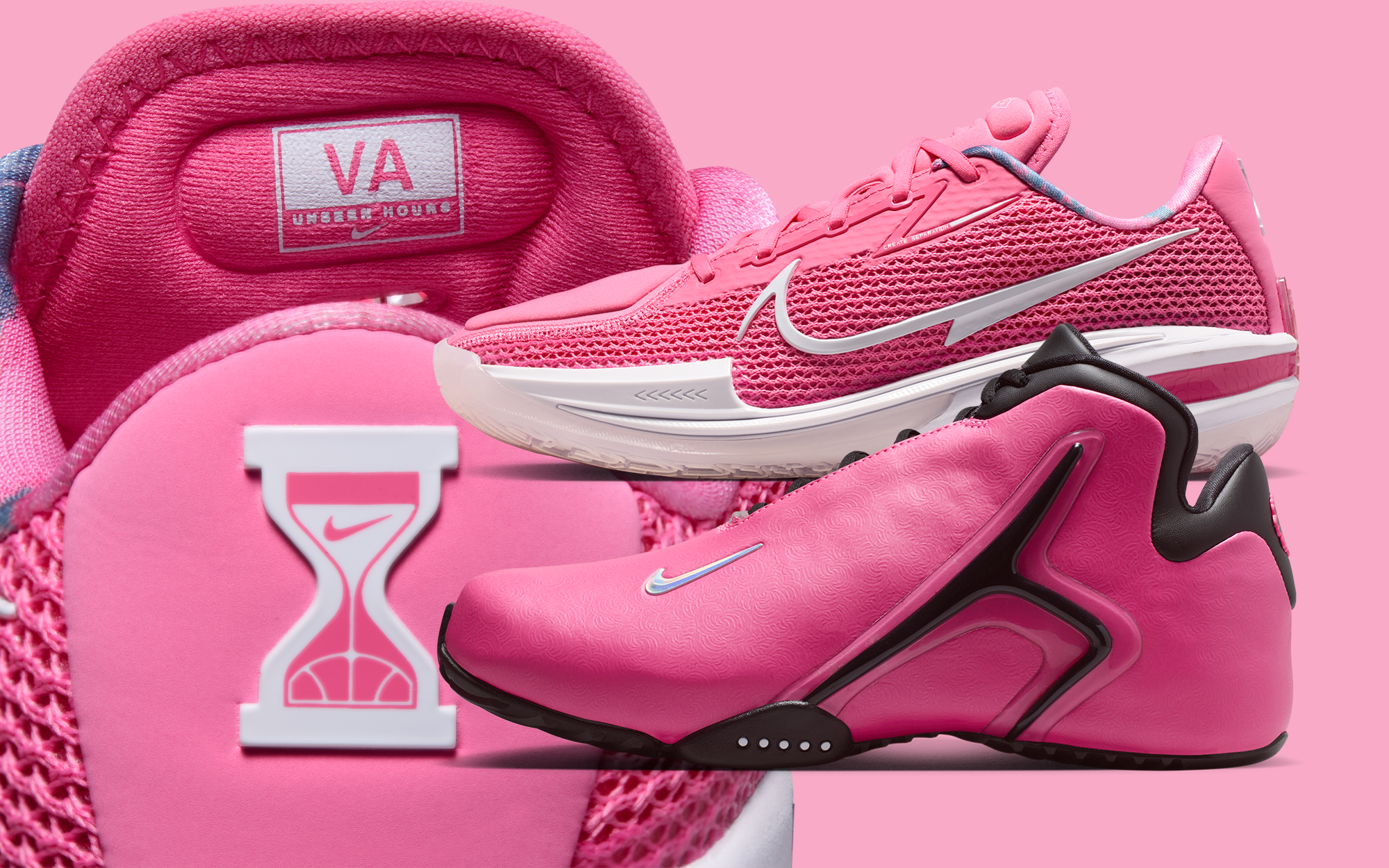 Cherry blossom-inspired Nike Zoom Hyperflight & G.T. Cut 1 dedicated to the DMV area's basketball scene.