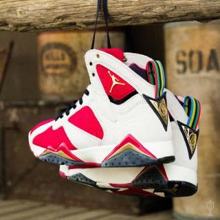 Trophy Room x Air Jordan 7 "New Sheriff in Town" Collaboration from 2022. Photo by Trophy Room.