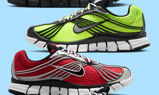 Four different retro Nike Zoom Skylon 11 releases, featuring "Volt" and "Black" color schemes.