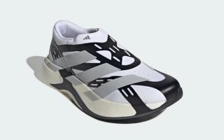 Men's adidas Adizero Evo SL Laceless"White/Black" (SKU: KI2647).