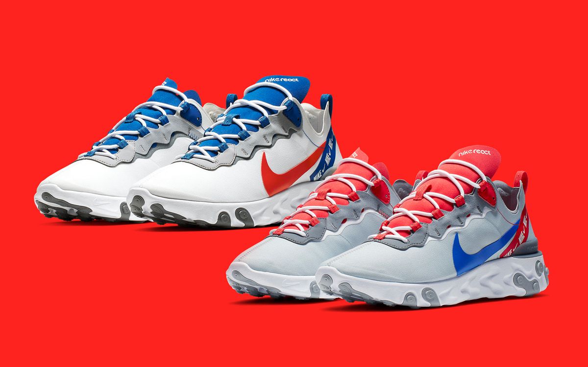 Nike react sale element 55s