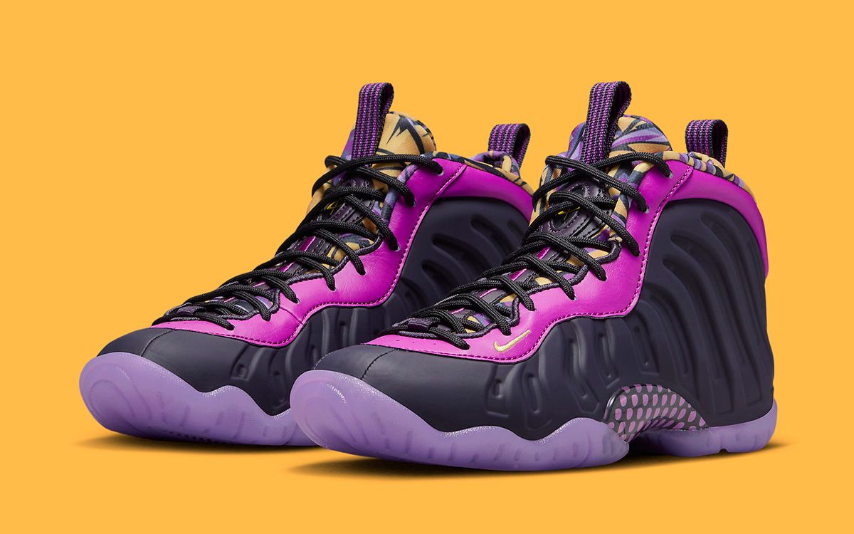 Nike Little Posite One Cave Purple Releases November 18 House of Heat