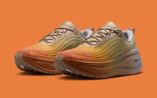 Nike Vomero Plus "Cheat Day" inspired by the Cheetoh snack residue on finger tips of runners who indulge in the cheese snack on their cheat days.