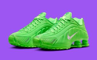 A Striking Green Colorway Appears On The Nike Shox R4