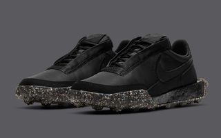 Nike Waffle Racer Crater Comes-Up in “Triple Black”