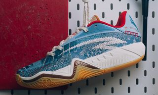 Kyrie Irving's Sneaker Politics x ANTA KAI 3 "Patchwork" basketball sneaker collaboration, inspired by unity.