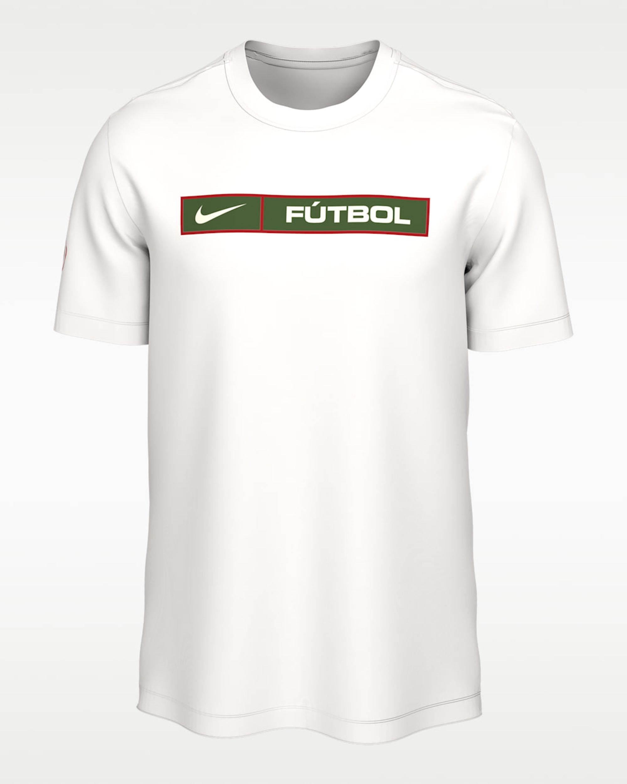 Nike Football Logo T-Shirt "Mexico" (SKU: JK5097-100). Photo via Nike.