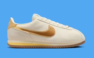 Nike Cortez Shines Bright for Summer 2025 with Suede and Gold Accents