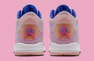 Kids' Space Jam x Air Jordan 3 "Lola Bunny" (SKU: IZ1694-600). Photo via Nike.