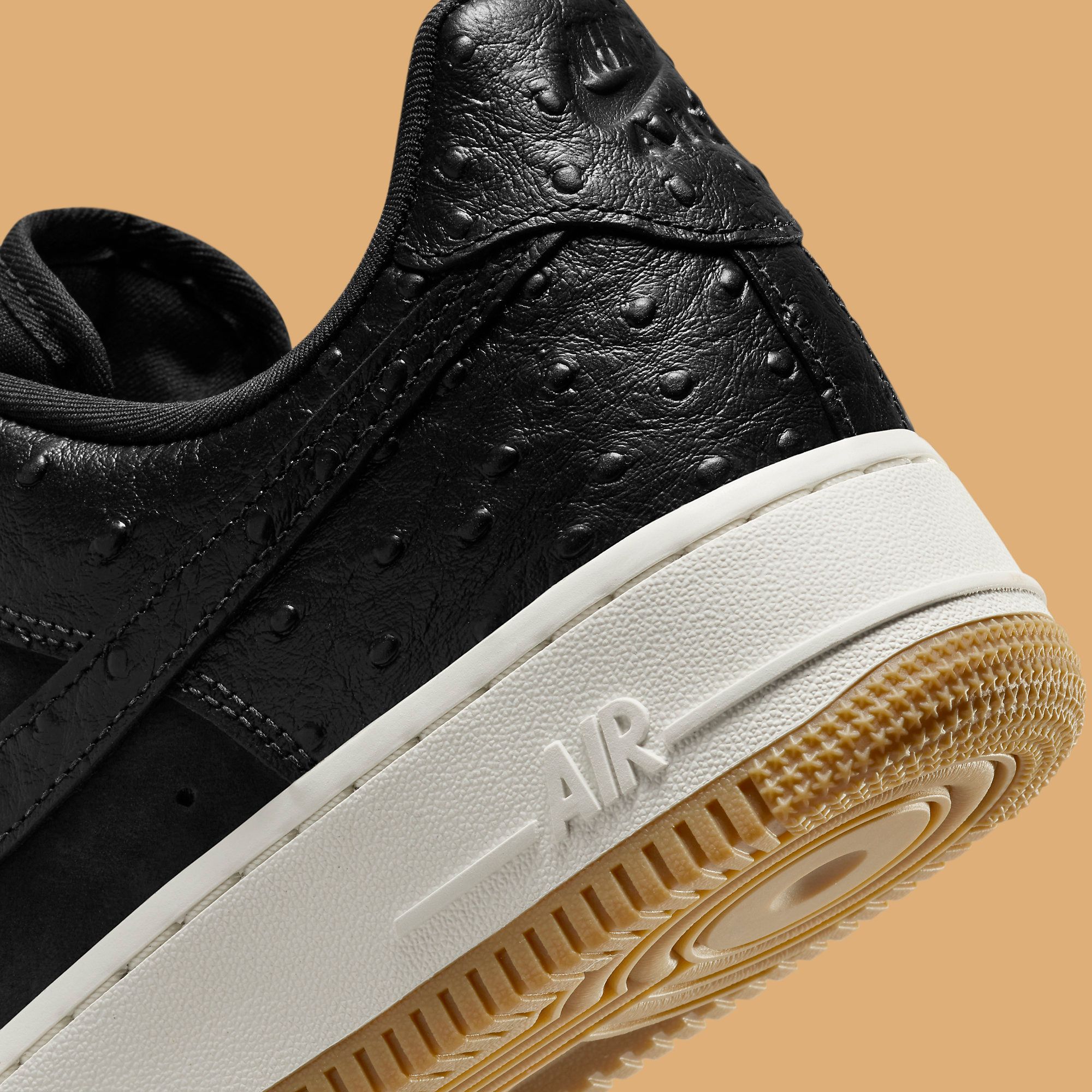 Ostrich skin air shop force ones