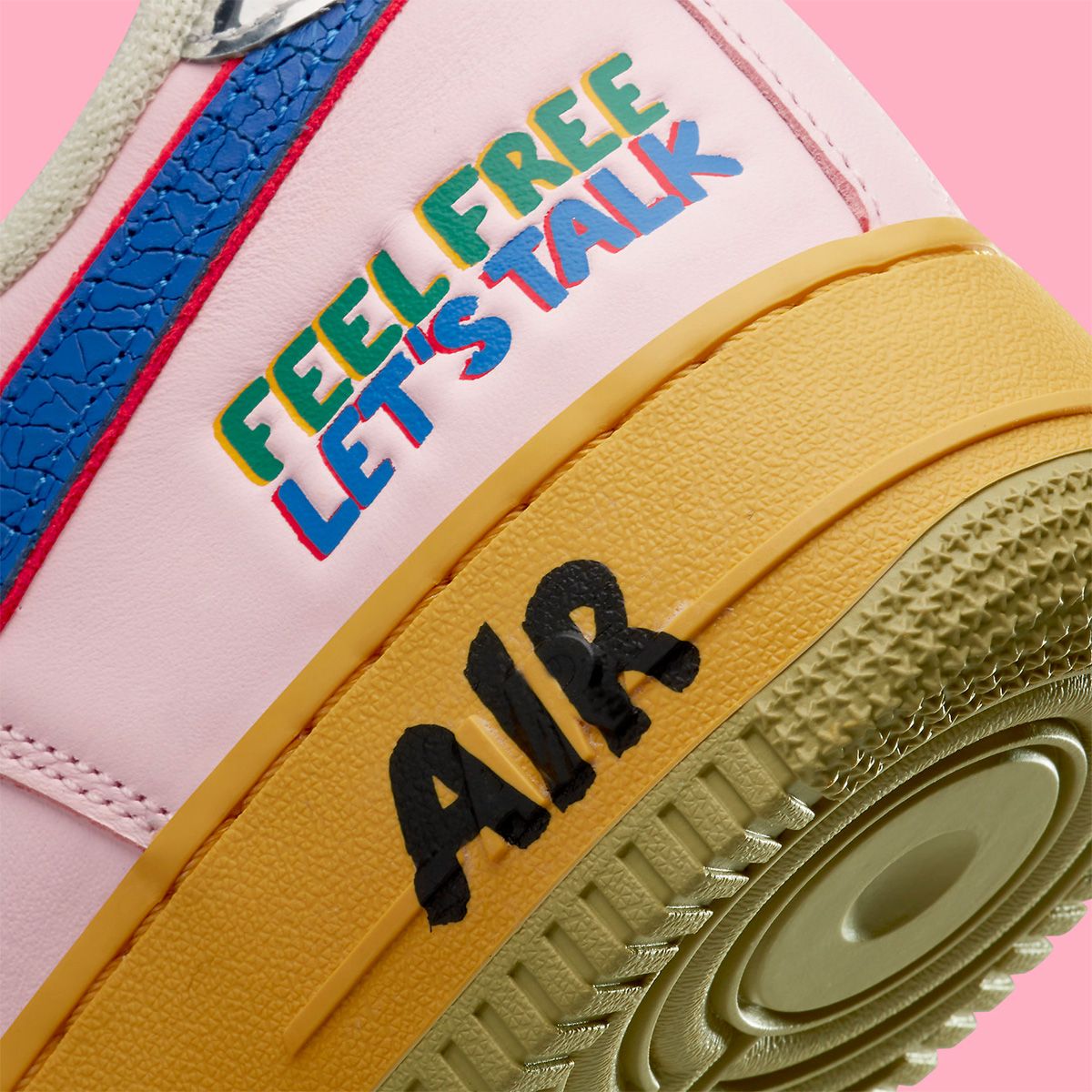 First Looks // Nike Air Force 1 Low “Feel Free, Let's Talk