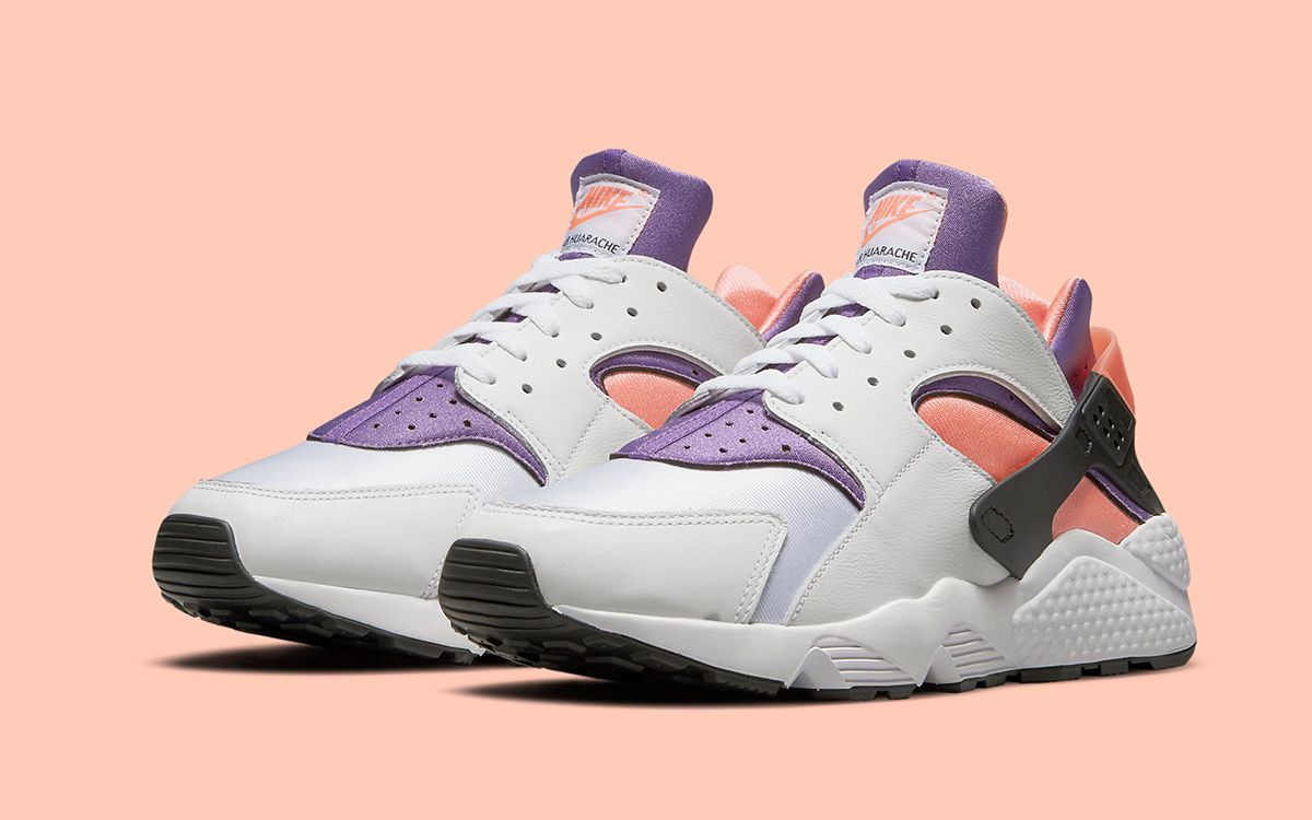 Available Now Nike Air Huarache Bright Mango House of Heat