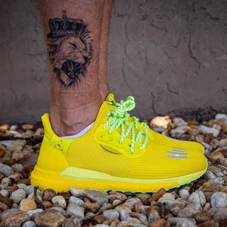 pharrell williams x adidas solar glide hu yellow release date info 2 1