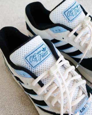 BSTN x adidas Oregon Ultra Tech "O.G. With A Twist" (White/Black, SKU: LA3457). Photo via BSTN.