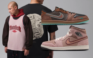Air Jordan 1 Low OG, Air Jordan 1 Mid & apparel from Jordan Brand's "Somos Historias" Collection celebrating Día de Muertos 2026.