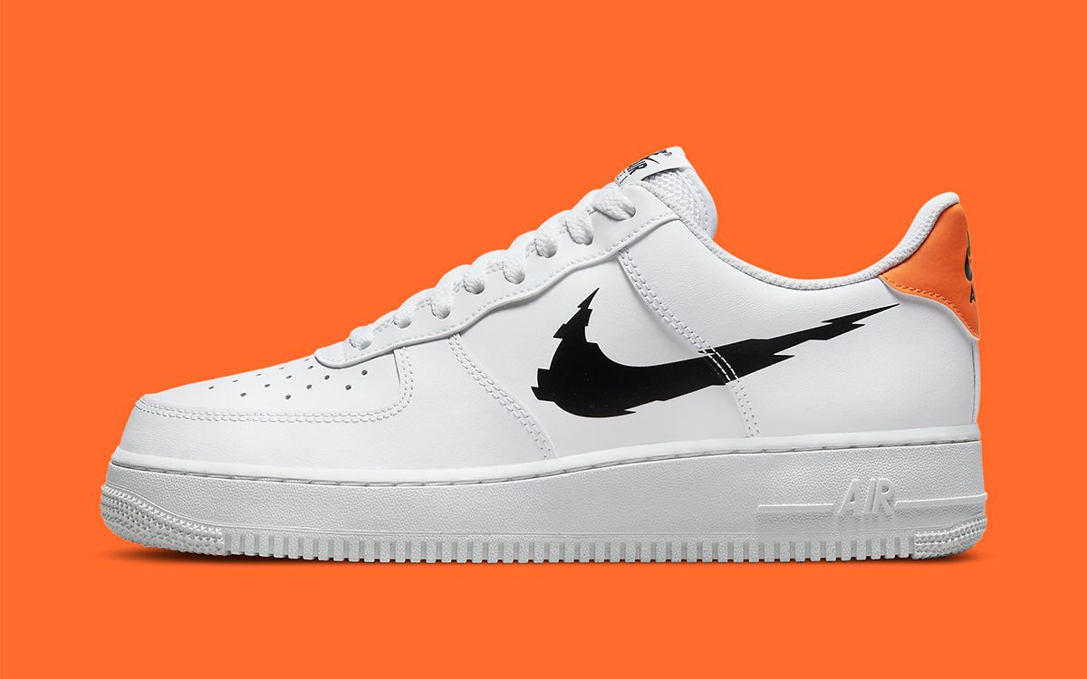 First Looks Nike Air Force 1 Glitch Swoosh House of Heat