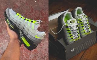 Nike Brings the Big Bubble Treatment to the Air Max 95 'Neon' for its 30th Anniversary