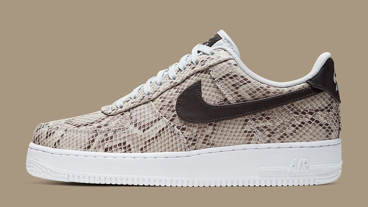 US7.5 NIKE AIR NIKE Air force 1 SNAKE BQ4424-100 FORCE 1 07 PRM SNAKE