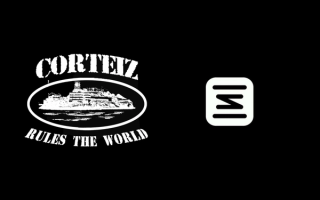 Logo lockup for rumored Corteiz x Nike Shox R4 collaboration.